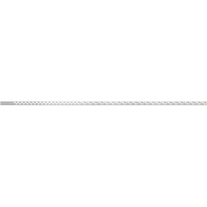 Mexen Line-B baguette de pente de sol 180 cm droite, inox - 181001180R