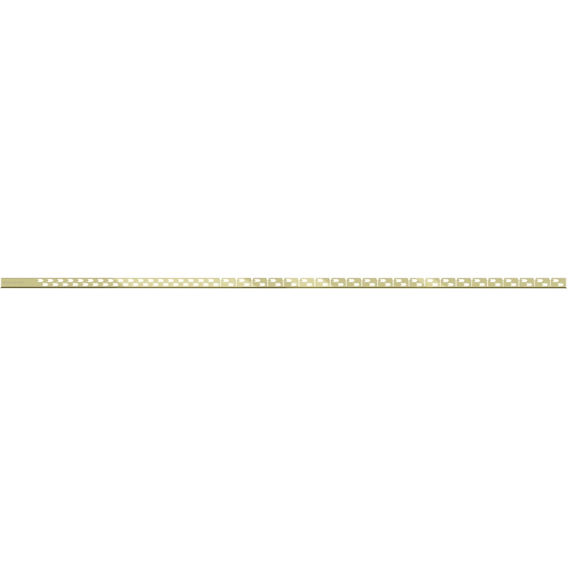 Mexen Line-B baguette de pente de sol 180 cm droite, dorée - 185001180R