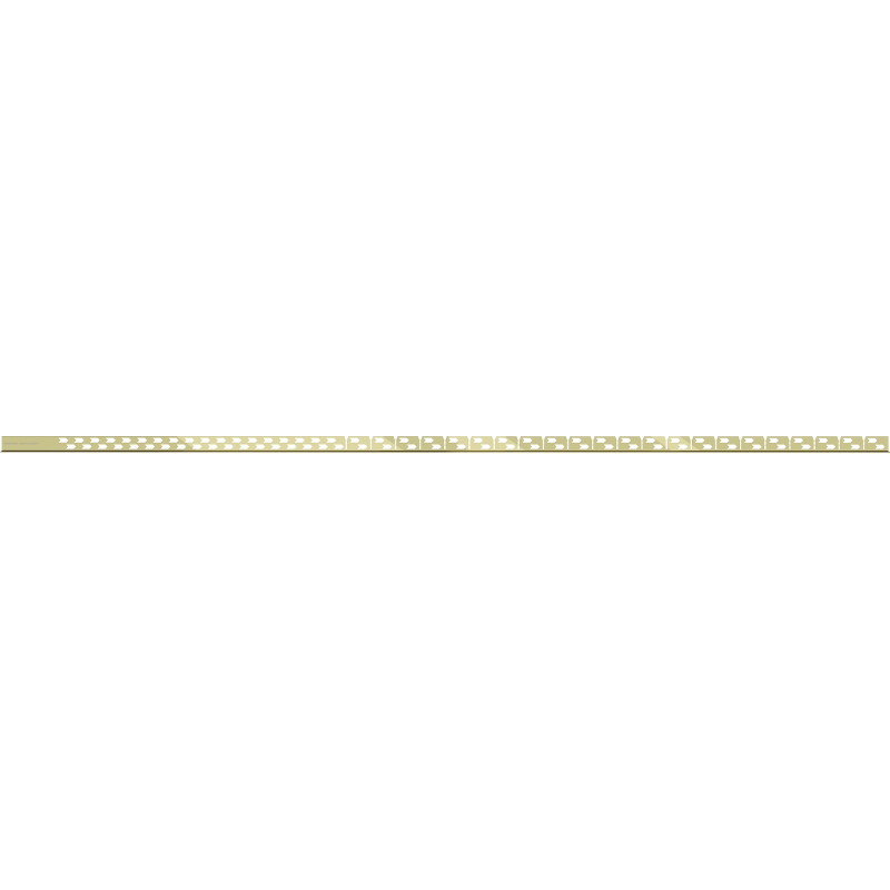 Mexen Line-B plinthe de pente de sol 180 cm côté droit, doré - 185001180R