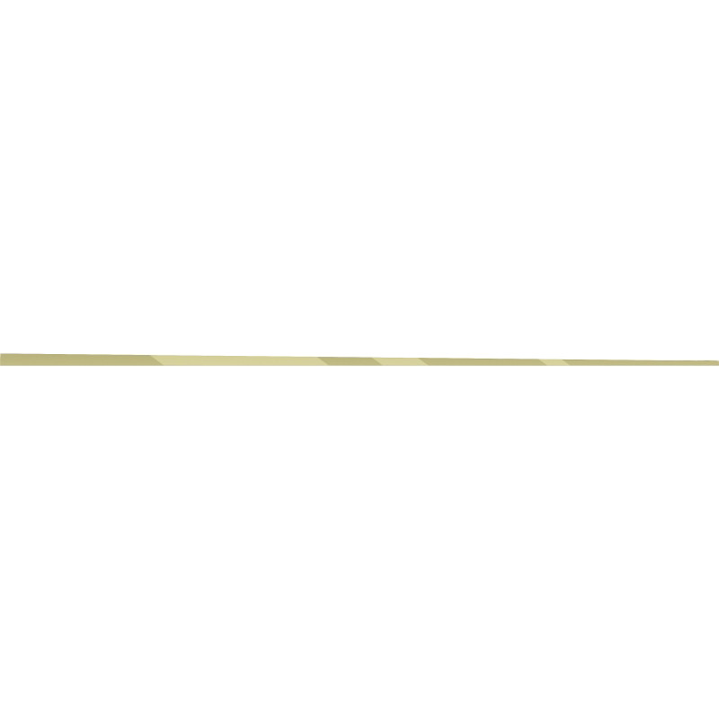 Mexen Line-B plinthe de pente de sol 180 cm côté droit, doré - 185001180R