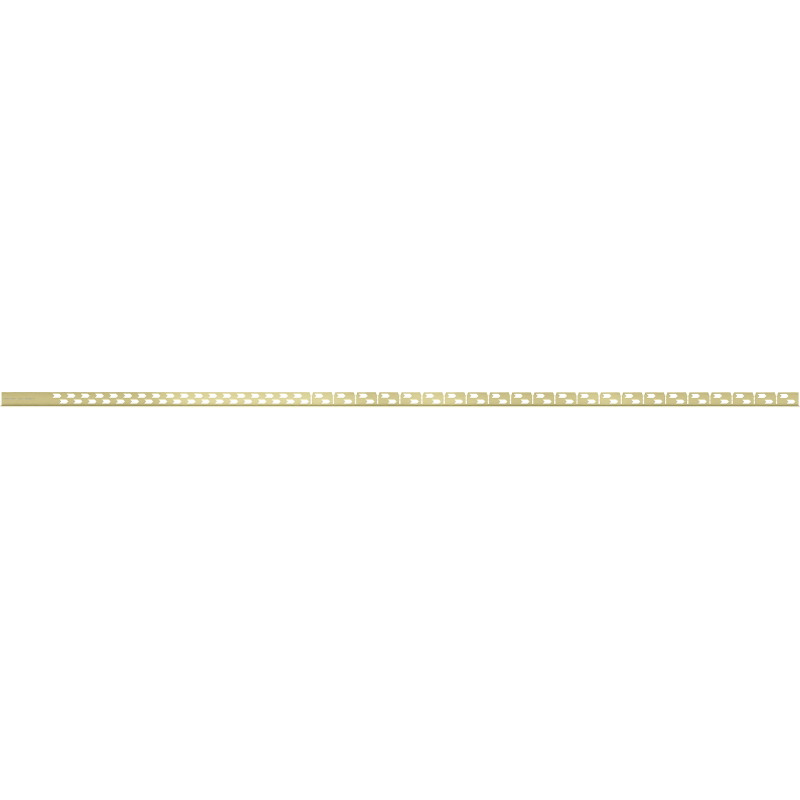 Mexen Line-B moulure de seuil de sol 180 cm droite, or brossé - 185501180R