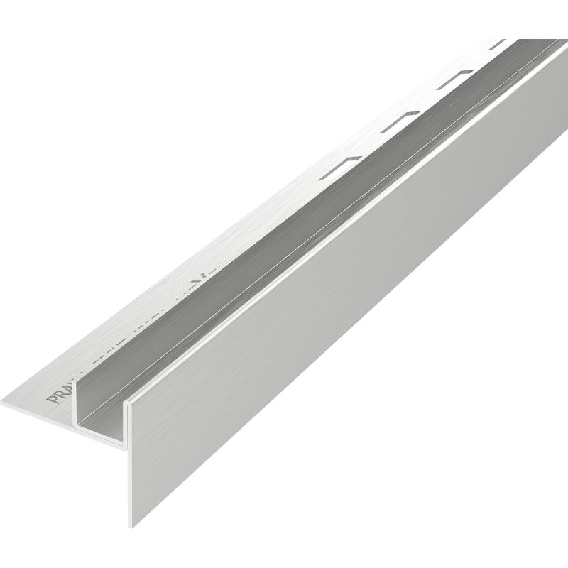 Mexen Line-B barre de pente pour verre 120 cm droite, inox - 181004120R
