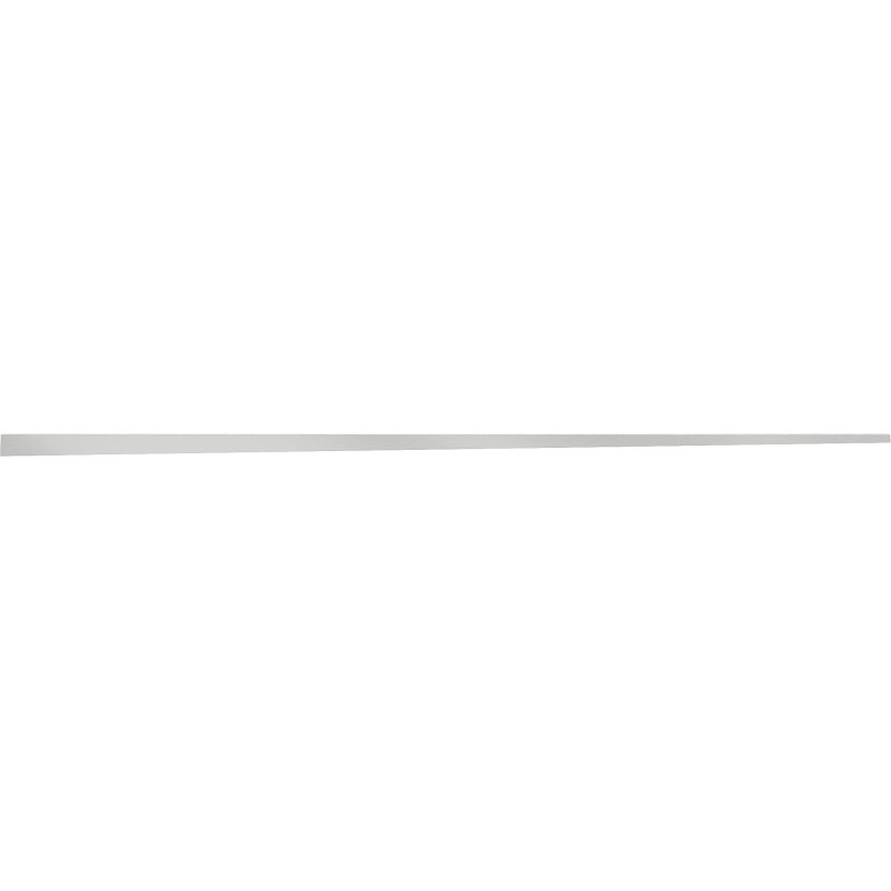 Mexen Line-B bande de pente pour verre 120 cm droite, inox - 181004120R