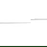 Mexen Line-B barre de pente pour verre 120 cm droite, inox - 181004120R