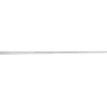 Mexen Line-B listwa de pente pour verre 120 cm droite, inox - 181004120R