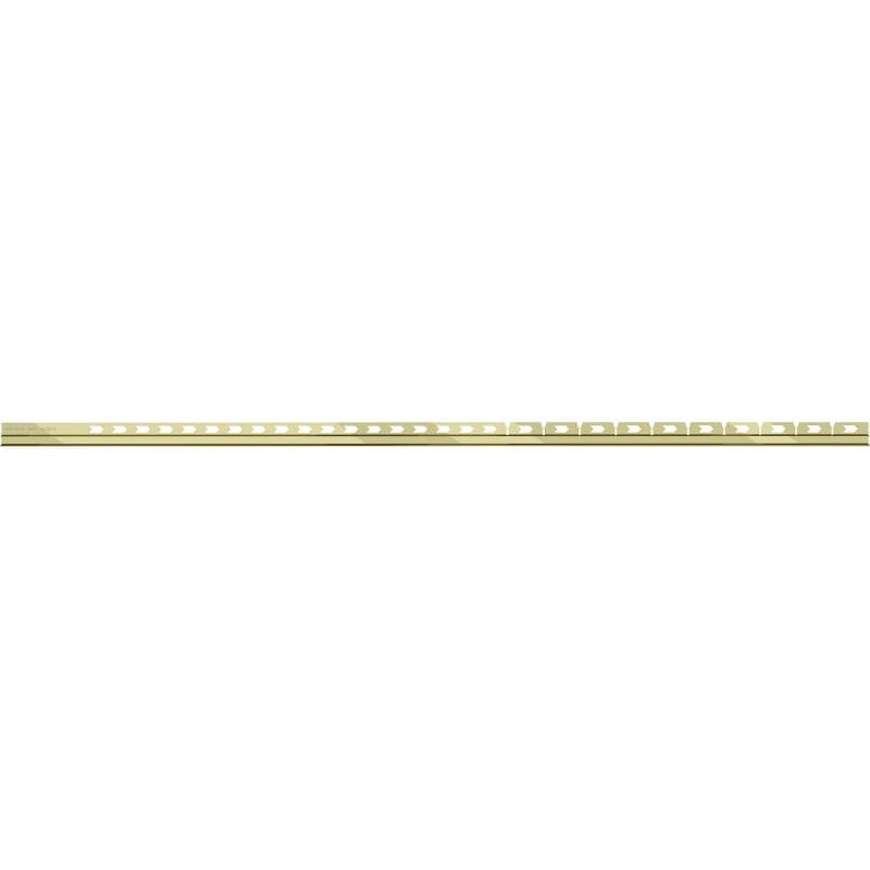 Mexen Line-B baguette de pente pour verre 120 cm droite, or - 185004120R