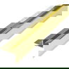 Mexen Line-B profil de pente pour verre 120 cm droit, or - 185004120R