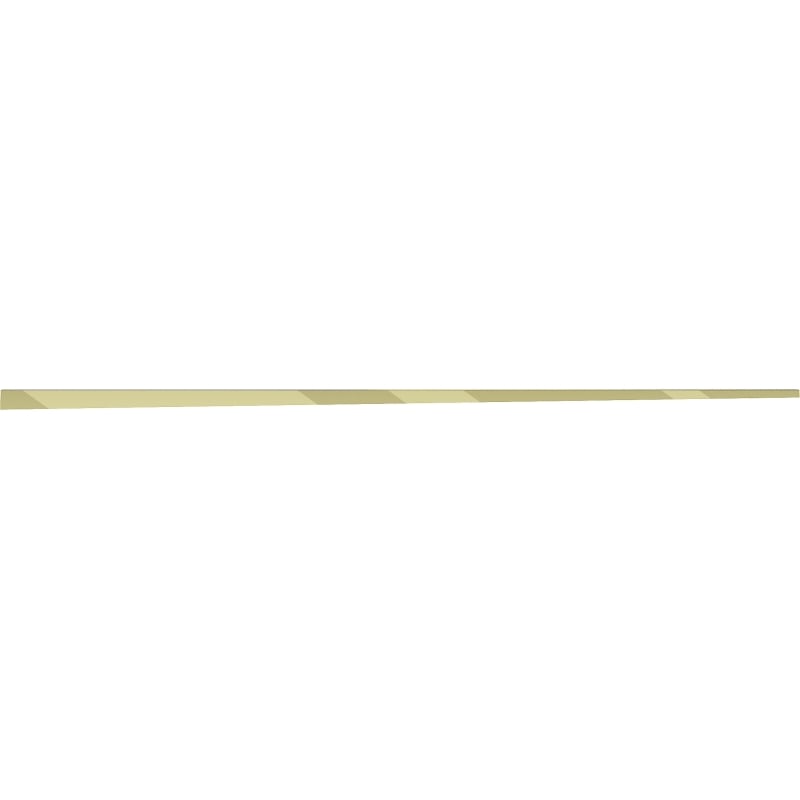 Mexen Line-B baguette de pente pour verre 120 cm droite, or - 185004120R