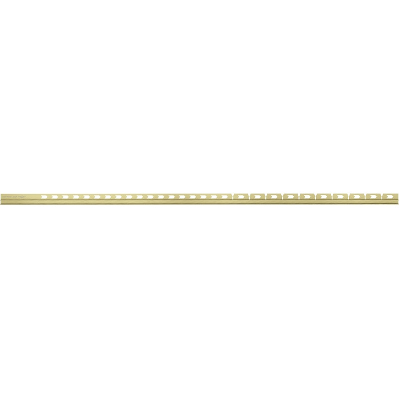 Mexen Line-B bande inclinée pour verre 120 cm droite, brosse dorée - 185504120R
