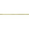 Mexen Line-B bande inclinée pour verre 120 cm droite, brosse dorée - 185504120R