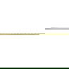 Mexen Line-B profil en pente pour verre 120 cm droit, or brossé - 185504120R