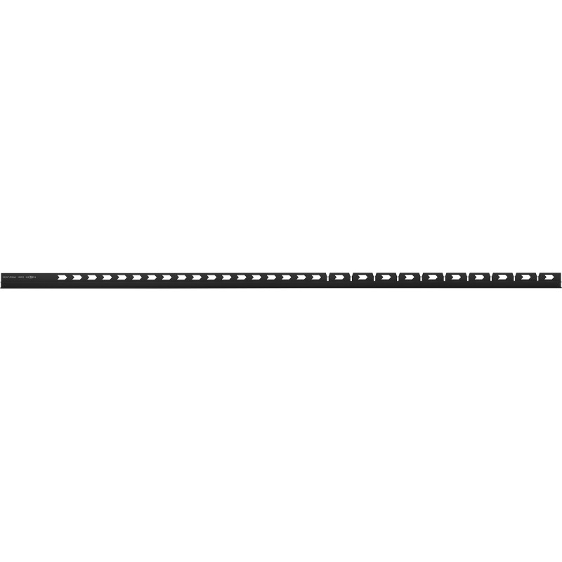 Mexen Line-B profil d'inclinaison pour verre 120 cm droit, noir - 187004120R