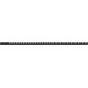 Mexen Line-B profil d'inclinaison pour verre 120 cm droit, noir - 187004120R