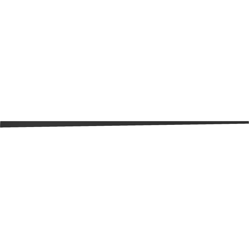 Mexen Line-B profil d'inclinaison pour verre 120 cm droit, noir - 187004120R