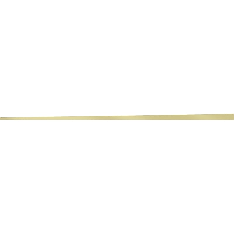 Mexen Line-B barre de seuil pour verre 120 cm gauche, brosse dorée - 185504120L