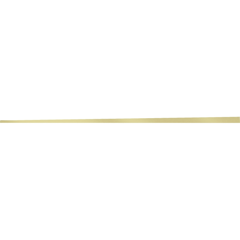 Mexen Line-B corniche inclinée pour verre 120 cm gauche, brosse dorée - 185504120L