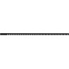 Mexen Line-B profil de pente pour verre 120 cm gauche, noir - 187004120L