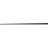 Mexen Line-B profil de pente pour verre 120 cm gauche, noir - 187004120L