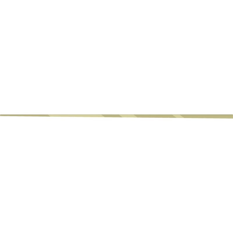 Mexen Line-B rail de pente pour verre 180 cm gauche, doré - 185004180L