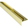 Mexen Line-B moulure inclinée pour verre 180 cm gauche, or - 185004180L