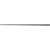 Mexen Line-B listel de pente pour verre 180 cm gauche, noir - 187004180L