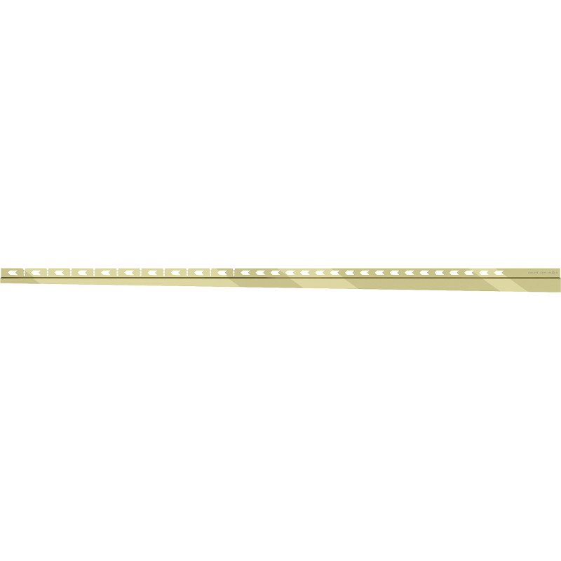 Mexen Line-B baguette de pente murale 120 cm gauche, dorée - 185002120L