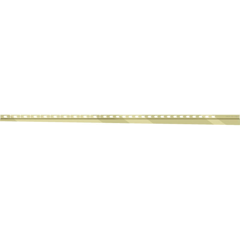 Mexen Line-B listel mural en pente 120 cm gauche, doré - 185002120L