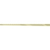 Mexen Line-B listel mural en pente 120 cm gauche, doré - 185002120L