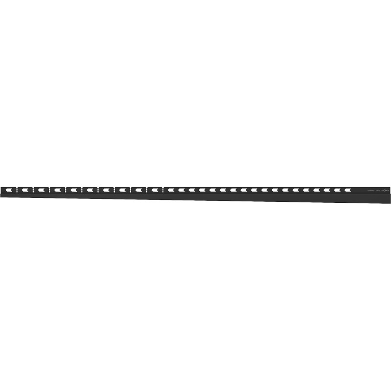 Mexen Line-B plinthe murale à pente 120 cm gauche, noire - 187002120L
