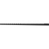 Mexen Line-B plinthe murale à pente 120 cm gauche, noire - 187002120L