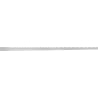 Mexen Line-B plinthe de pente murale 120 cm droite, inox - 181002120R