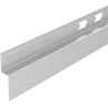 Mexen Line-B plinthe de pente murale 120 cm droite, inox - 181002120R