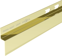 Mexen Line-B moulure inclinée murale 120 cm droite, dorée - 185002120R