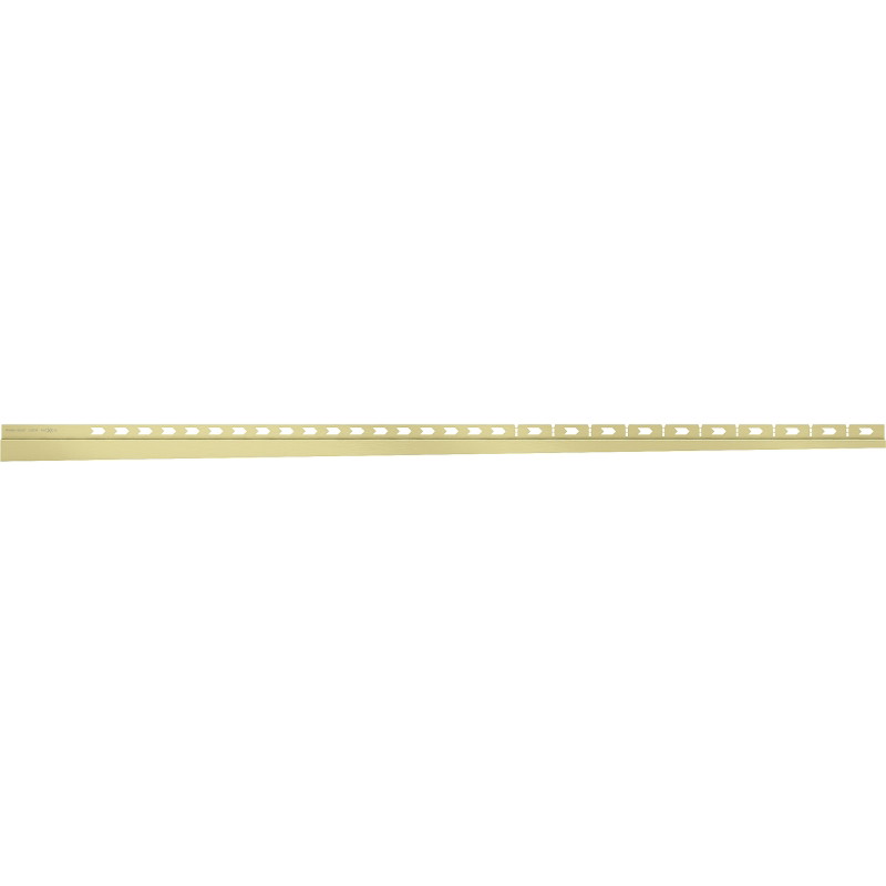 Mexen Line-B plinthe murale inclinée 120 cm droite, or brossé - 185502120R