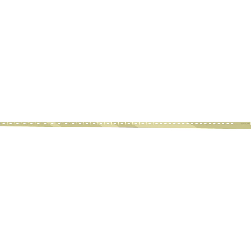 Mexen Line-B plinthe inclinée murale 180 cm gauche, dorée - 185002180L