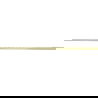 Mexen Line-B plinthe de pente murale 180 cm gauche, or brossé - 185502180L