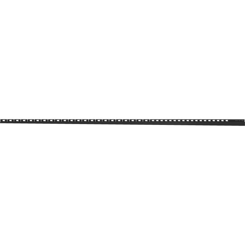 Mexen Line-B plinthe de pente murale 180 cm gauche, noire - 187002180L