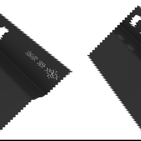 Mexen Line-B rail de pente mural 180 cm gauche, noir - 187002180L
