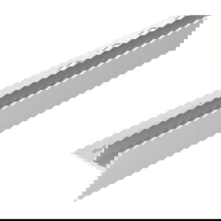 Mexen Line-B profilé incliné pour verre 180 cm gauche, inox - 181004180R