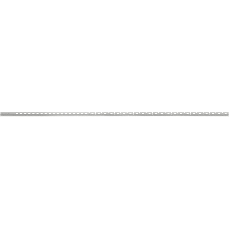 Mexen Line-B profilé de pente pour le verre 180 cm droit, inox - 181004180R