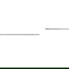 Mexen Line-B profilé incliné pour verre 180 cm gauche, inox - 181004180R