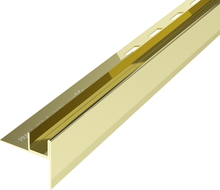 Mexen Line-B moulure de pente pour verre 180 cm droite, dorée - 185004180R