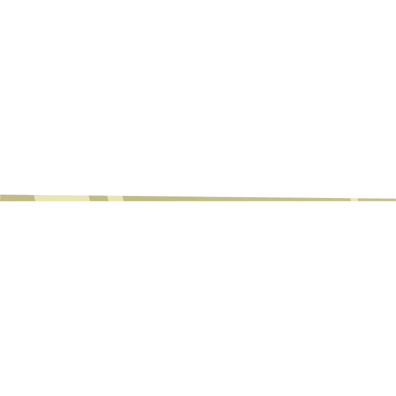 Mexen Line-B moulure de pente pour verre 180 cm droite, dorée - 185004180R