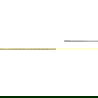 Mexen Line-B baguette de pente pour verre 180 cm droite, or brossé - 185504180R
