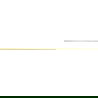 Mexen Line-B baguette de pente pour verre 180 cm droite, or brossé - 185504180R