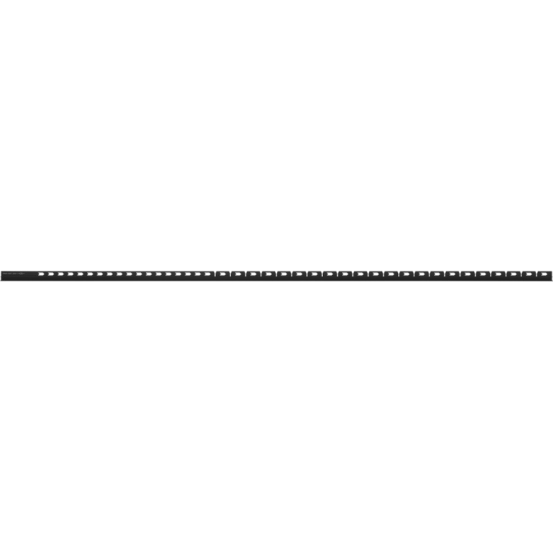 Mexen Line-B bande de pente pour verre 180 cm droite, noire - 187004180R