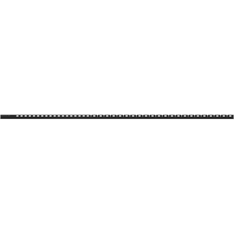 Mexen Line-B listwa spadkowa do szkła 180 cm droite, noire - 187004180R
