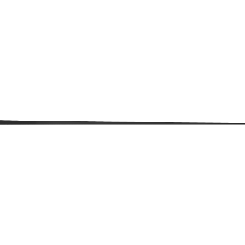 Mexen Line-B listwa spadkowa do szkła 180 cm droite, noire - 187004180R