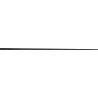 Mexen Line-B bande de pente pour verre 180 cm droite, noire - 187004180R