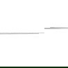 Mexen Line-B baguette de pente murale 180 cm droite, inox - 181002180R
